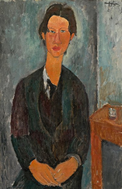 Chaim Soutine, 1917 by Amedeo Modigliani